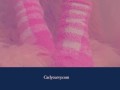 Cute socks and pussy play in a soft pink setting! 