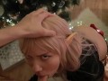 Naughty step sis gets anal banged for Xmas -- Estie Kay