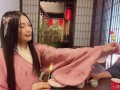 Japanese ancient tradition lonely virgin girl fuck with servant！