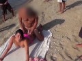 HEIßE, GEILE SPERMA-BEACH PARTYS