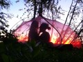 One of our first dates under the midnight sun in northern Sweden - RosenlundX