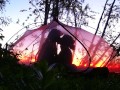 One of our first dates under the midnight sun in northern Sweden - RosenlundX