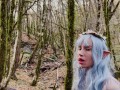 Insatiable forest nymph allowed a traveler to fuck her magic pussy in all positions