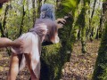 Insatiable forest nymph allowed a traveler to fuck her magic pussy in all positions