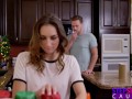Step Siblings Caught - Step Bro "I'll help you, if you show me your tits" S19:E3