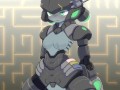 furry animation robot cowgirl