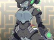 furry animation robot cowgirl