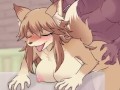 furry animation Doggystyle creampie