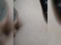 Bent over Bathroom counter ass pounded creampie from tatted Bwc god
