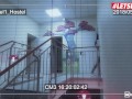HORNYHOSTEL - Huge Tits German Caught Masturbating By Her Roommate Full Scene