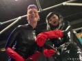 Trailer - Latex Dommes Invite You To Suck Their Huge Strap Ons