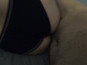 sneaky overnight quickie with big cumshot on ass