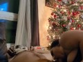 Giving My Boyfriend A Christmas Blowjob