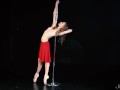 Beautiful Teen Ballerina Naked on the Dance Pole Backstage