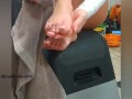feet need pedicure. Pedicure session for fetishists and long socks. Footjob
