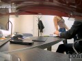 LOAN4K. Cute girl comes to obtain a loan and sex is the price for it