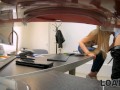 LOAN4K. Cute girl comes to obtain a loan and sex is the price for it