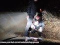The wife a slut slave drinks my piss and sucks dick on a public road