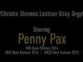Lesbians Can Be Hardcore Too! Penny Pax Cums In Girly Orgy!