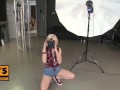 itsPOV - Photoshoot turns nude then hardcore with Zazie Skymm