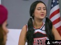 Cheerleader Eliza Ibarra Gets Wild With Kendra Spade And Vanna Bardot While In Detention