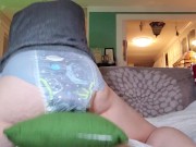 Nerdy Faery Pillow Hump Pull Up Piss For My PUP!