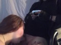PAWG Deepthroat & Titty Fuck While Daddy Games