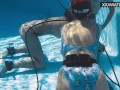 Polina Rucheyok sucks and fucks underwater