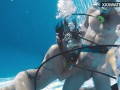 Polina Rucheyok sucks and fucks underwater