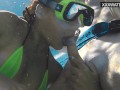 Polina Rucheyok sucks and fucks underwater