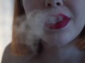 My first ever smoking video + blowjob