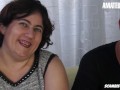 AMATEUREURO - Italian BBW Likes To Get Her Fat Ass Fucked By Stud