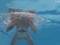 Mimi Cica gets horny underwater and naked