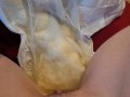 Making A Diaper Soggy With My Yellow Piss