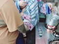 Desi Step-Aunty Fucked By Nephew in Kitchen Step-Aunty Scolding To Nephew Clear Dirty Hindi Talking