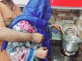 Desi Step-Aunty Fucked By Nephew in Kitchen Step-Aunty Scolding To Nephew Clear Dirty Hindi Talking