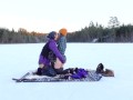 Sex on a frozen lake - RosenlundX - 4K