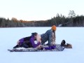 Sex on a frozen lake - RosenlundX - 4K