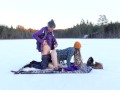 Sex on a frozen lake - RosenlundX - 4K