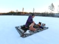 Sex on a frozen lake - RosenlundX - 4K