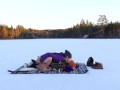 Sex on a frozen lake - RosenlundX - 4K