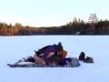 Sex on a frozen lake - RosenlundX - 4K