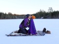Sex on a frozen lake - RosenlundX - 4K