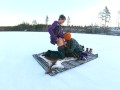 Sex on a frozen lake - RosenlundX - 4K