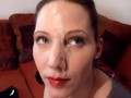 He made me his cumslut - Facialized without a warning!