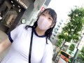 【Ｉカップ変態女子大生とうふ】ノーブラランニング渋谷で体操着ブルマでセンター街を疾走・後編💖
