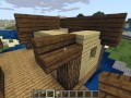 How to build a small (fishermans) house on water in Minecraft