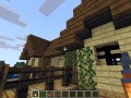 How to build a small (fishermans) house on water in Minecraft