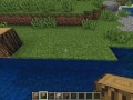How to build a small (fishermans) house on water in Minecraft