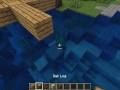 How to build a small (fishermans) house on water in Minecraft